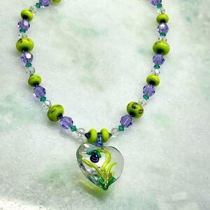 German Crystal Handmade Necklace